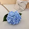 Flores Artificiais de Hortênsia Impressas em 3D de Alta Qualidade, 216 Peças, para Decoração de Sala de Estar Doméstica, Mesa de Jantar, Hotel e Cena de Casamento