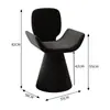 Taburete de Maquillaje Moderno y Sencillo Taburete de Tocador para Dormitorio Silla de Maquillaje Giratoria Silla con Respaldo Estilo Crema Silla para Tocador