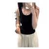 Sudeste Asiático Venta al por mayor transfronteriza Verano Modal Camisola Larga Mujer Color Sólido Chaleco Interior Top Camisa Base
