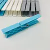 Colgadores de Ropa de Plástico de Fábrica de 10.4 cm de Largo de Colores Pinzas para Ropa Pinzas de Lavandería 24 Piezas por Paquete Pinzas a Prueba de Viento
