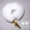 Brinquedos sexuais para adultos sm plug anal posterior faixa de cabelo de cauda de raposa expansão anal de metal produtos sexuais adereços de flerte