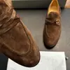 Novos Sapatos Casuais Masculinos Bc de Couro Genuíno Camurça Slip-On Planos, Cor Sólida Modernos Sapatos Preguiçosos, Sapatos Masculinos de Exportação