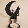 Suporte de Sombra Engraçado Halloween Suporte de Vela Interessante Decoração de Mesa Estilo Europeu e Americano Ornamento de Metal