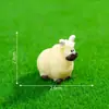 Paisagem em miniatura, série realista de fazenda de vacas em preto e branco, acessórios de decoração DIY de garrafa ecológica, miniaturas de resina