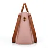 Bolsas para Mujer 2024 Nuevo Conjunto de Cuatro Piezas de Moda Europea y Americana: Bolso Tote, Bolso de Hombro, Bolso Cruzado, Bolso Cubo, Bolso de Mano Mult piez