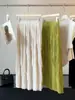Falda de sarga plisada resistente estilo japonés Issey Miyake con flecos para mujer, otoño, cintura alta, adelgazante, elegante, versátil, falda de línea A
