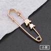 Calça de Cintura Apertada Pin Cintura Mudança Pequena Ajustável Artefato Metal Roupas Decote Fixador Acessórios Anti-deslizamento Broche Leve