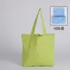 Bolsa de lona enrugada de nylon Dopamine, bolsa leve feita sob medida, bolsa tote macaron de ombro único personalizada, bolsa dobrável portátil