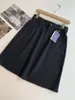 ¡Cúbrete la barriga! ¡Figura Tipo Pera B! ¡Falda Midi de Capullo de Lana! Falda corta para ir al trabajo Falda de lana de invierno 25 Invierno