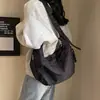 Nova Bolsa Transversal Artística Feminina Estilo Japonês, Bolsa de Nylon para o Dia a Dia Quente de Vendas Transfronteiriças do Fabricante, Bolsa Esportiva Formato Dumpling