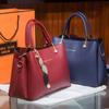 Bolso de boda para madre 2024, nuevo estilo, elegante bolso azul para suegra de mediana edad, bolso bandolera elegante.