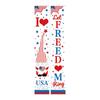 Amazon Bandera Decorativa de Bandera Americana del Día de la Independencia para Evento del Día Nacional Bandera Colgante para Porche Doble Cara