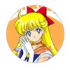 Insignia de animación hermosa chica guerrera animación Yum insignia bidimensional artesanías belleza circundante 1-38