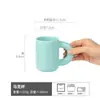 Taza de Cerámica Colorida Estilo Crema, Vaso de Agua de Aspecto Elegante, Taza de Pareja para el Hogar, Taza de Café, Taza de Leche, Taza de Niña