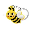 Serie Casual Nueva Transfronteriza Dibujos Animados PVC Pegamento Suave Llavero Accesorios para Bolsos DIY Regalo Pequeño Colgante para Llavero