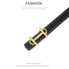 Cinturón Fino de Cuero con Hebilla de Placa para Mujer de Verano Todo Fósforo de Piel de Vaca Decorativo para Pantalones Cinturón Simple de Moda
