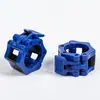 Tuerca de Doble Seguridad para Mancuernas No se Afloja Barra de Mancuernas Acero Hexagonal Antideslizante 2.5cm 5.0cm Accesorios para Barra de Mancuernas