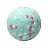 Bola de ETPU de alto retorno resistente a mordidas para cães, bola dental com padrão redondo, brinquedo de bola interativo educacional para treinamento de pets