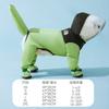 Chubasquero impermeable de dibujos animados para mascotas, de peluche, de cuatro patas, con todo incluido, para perros pequeños y medianos, ropa para perros para salir bajo la lluvia en verano.