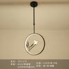 Nova lâmpada de estudo em estilo chinês para sala de chá, lâmpada zen para sala de jantar, lustre de cabeceira, lâmpada de corredor, divisória de bar, iluminação criativa para varanda
