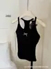 Top de tirantes versátil de color liso, sensual y elegante para mujer, con estampado de lazo, top largo de estilo coreano con espalda bonita