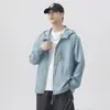 Traje de Protección Solar de Asalto Ultra Delgado de Seda de Hielo Nasa para Hombre, Verano, Exterior, Anti-UV, Pesca, Chaqueta de Traje de Protección Solar