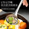 Cuchara para Sopa de Acero Inoxidable con Mango Largo, Cuchara Pequeña para Olla Caliente, Cuchara para Gachas de Cocina, Cuchara para el Hogar, Cuchara Coladora, Exportación Transfronteriza