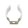 Clip de Resorte para Tubo Redondo T8 Luz de Línea LED Base para Lámpara Fluorescente Placa Fija para Colgar Hebilla de Neón de Silicona para Tubo Redondo