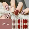 ZA - Adhesivo para uñas blanco sin hornear, totalmente impermeable, parche para decoración de uñas, sensación avanzada, simple, pegamento para esmalte de uñas al por mayor