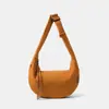 Bolso de Mano Estilo Nuevo Tipo Empanada con Gran Capacidad, Sensación de Alta Gama, Estilo Casual Trendy Perezoso, Bolso Retro de Hombro Individual Bajo el Brazo, Bolso Cruzado de Moda para Mujer