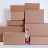 Caixas de Papelão para Entrega Expressa Personalizáveis, Embalagem Atacado de Caixas de Papelão Ondulado, Caixas Postais Nº 4, Reforçadas em Pequenos Lotes