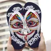 Tendência Nacional Panda Novas Chinelas Masculinas Antiderrapantes Para Usar Fora de Casa Verão Outdoor Chinelos Sandálias de Praia Masculinas Modernas