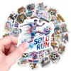 Compra Directa Transfronteriza [con Certificación Ce.Cpc] Set de 50 Piezas de Pegatinas de Texto con Poses de Goles de la Copa Mundial de Fútbol