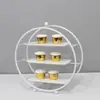 Prato de confeitaria suporte de sobremesa expositor conjunto mesa de buffet frio pausa para o chá decoração de mesa estilo europeu prato de frutas bolo suporte de doces