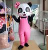 Panda Gigante Inflável Andar Cartoon Boneca Costume Cos Chapelaria Adereços Animação Vestir Performance Boneca Costume Urso Polar