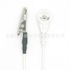 Linha de Fisioterapia Personalizada 4.0 Eletrodo Fivela Macho para Clipe Jacaré Linha de Conexão Par de Clipes Cabo Condutor Fivela Macho 4.0mm