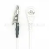 Cable de Fisioterapia con Hebilla Macho de Electrodo Personalizado de 4.0 mm, Cable de Hebilla de Electrodo a Pinza de Cocodrilo, Cable de Pinza de Cocodrilo