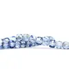 Cuentas de Vidrio de Cristal Facetado Cubo de Azúcar de Agujero Recto Multi-Facetado K9 Premium Imitación Austriaca de 3/5/7 mm para Accesorios de Joyería