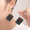 Pendientes Acrílicos Ecológicos Completamente Gestionados Personalidad Europea y Americana Tema de Halloween Horror Accesorios para Orejas Venta Directa de Fábrica