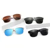 Gafas de sol de gran tamaño de acero inoxidable de moda para todas las ocasiones, gafas de sol con protección solar para conducir para hombre, gafas polarizadas para pesca