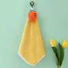 Toalla de Mano para Baño Colgante Linda Toalla de Mano Engrosada Absorbente de Agua Sin Pelusa Toalla de Mano para Niños Toalla Cuadrada Pequeña
