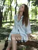 Camisa Respirável Natural 100% Linho Estilo Old Money, Conjunto de Camisa/Shorts Oversized Totalmente em Linho Relaxado e Casual