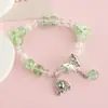 Pulsera de Joyería de Nuevo Estilo, Joyería de Cuentas de Cristal Estilo Coreano, Pareja, Estudiante, Pulsera Infantil, Joyería para Niñas al por Mayor