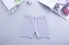 Shorts de Algodão Puro para Meninas, Calça Três Quartos de Verão para Crianças, Shorts de Ciclismo para Bebê, Calças Finas para Prática de Dança, Leggings Multicor