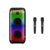 Novo Alto-falante Bluetooth Sem Fio Partybox Iluminação Colorida Subwoofer para Desktop Áudio para Computador Doméstico