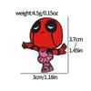 Personagens de desenhos animados europeus e americanos Deadpool Broche Deadpool Marvel Personagens Metal Badge Acessórios Roupas Bolsa Decoração