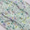 Tela de algodón rayón tela de algodón y seda amigable con la piel tela de algodón y seda ropa de dormir de verano tela de algodón rayón estampada venta de liquidación
