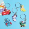 Llavero Creativo de Goma Suave de PVC con Dibujos Animados Colgante Personalizado Muñeca Estéreo Llavero Lindo Elegante Regalo Personalización