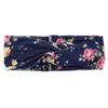 Diadema cruzada de cachemira estampada INS, diadema deportiva para lavar la cara, diadema de verano para yoga y fitness, accesorios para el cabello, diadema floral anudada