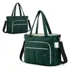 Bolso Tote para Mujer Transfronterizo Gran Capacidad Multifuncional Bolso Tote para Computadora Impermeable Multibolsillo Hombro Cruzado Bolso de Viaje